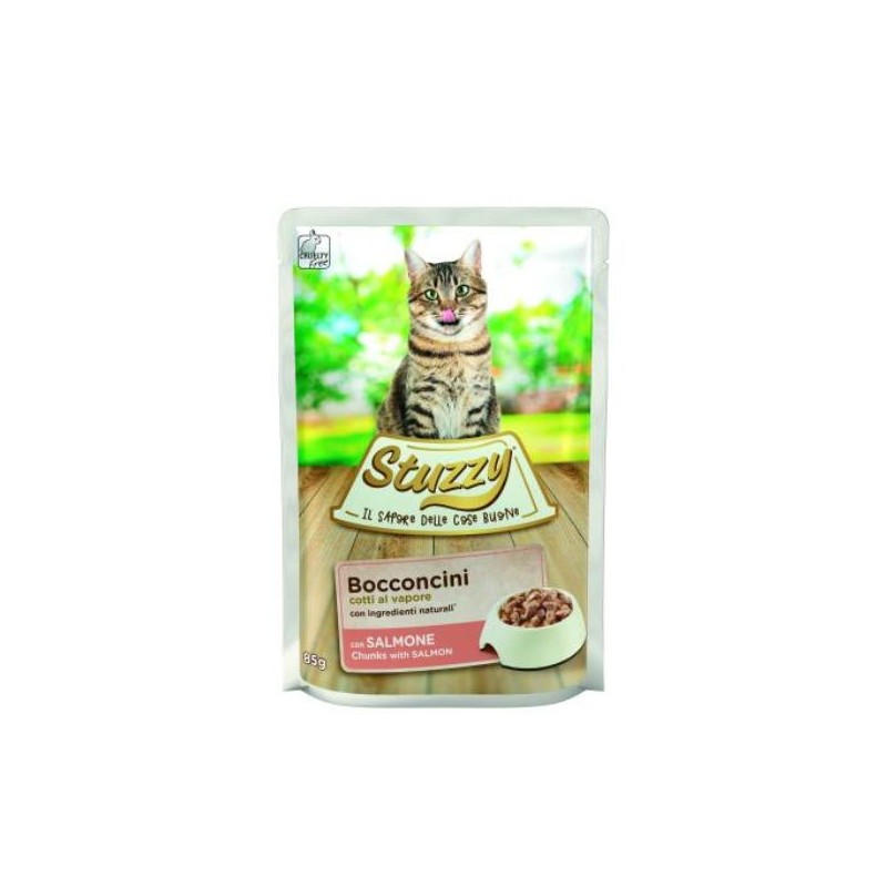 STRUZZY CAT BOCCONCINI SALM 85GR