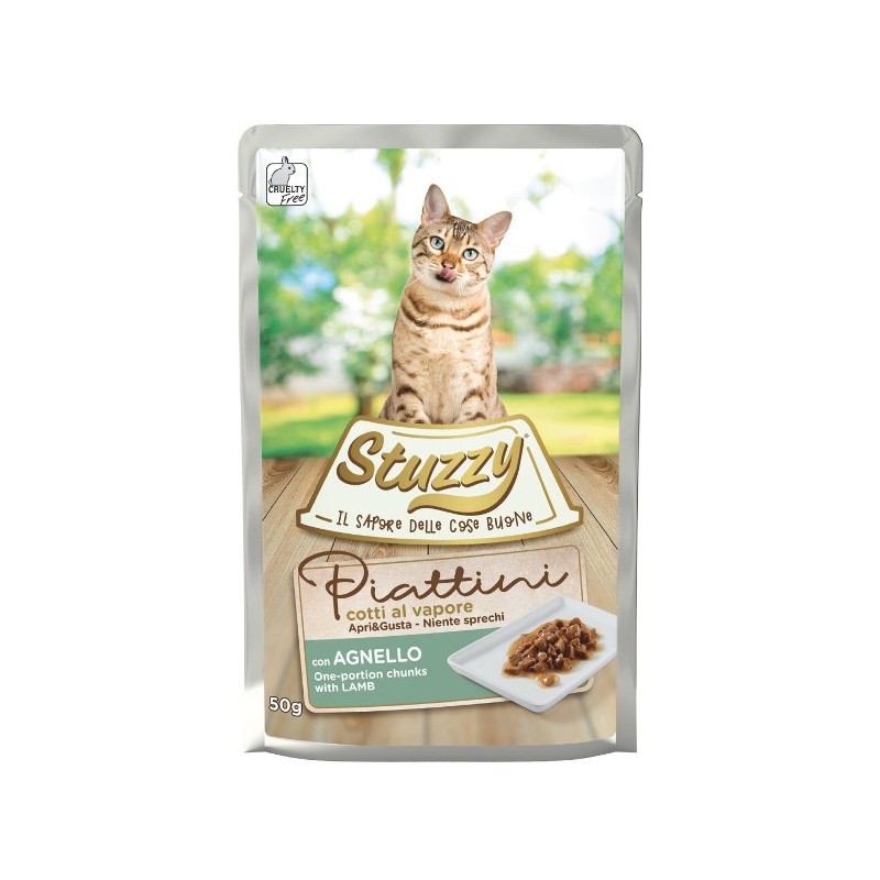 STRUZZY CAT PIATTINI CARNE 5X50GR