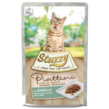 STRUZZY CAT PIATTINI CARNE 5X50GR