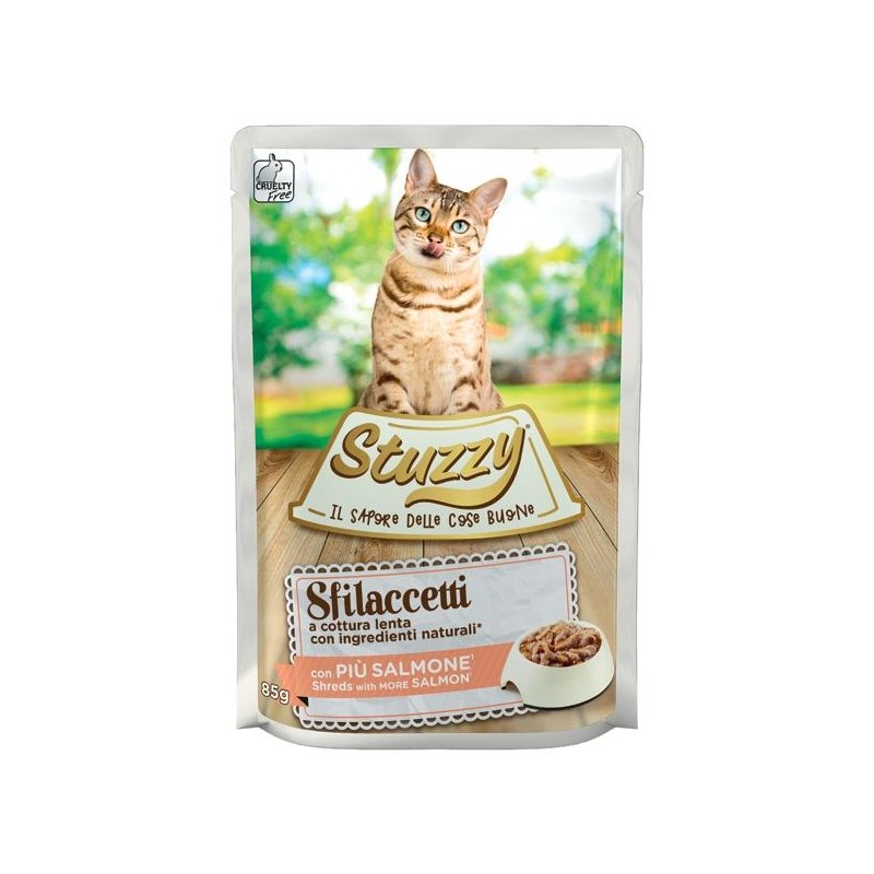 STRUZZY CAT SFILACCETTI SALM 85GR