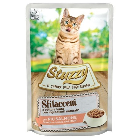 STRUZZY CAT SFILACCETTI SALM 85GR