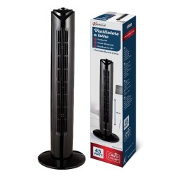 VENTILATORE A TORRE 45W CM.80 NERO