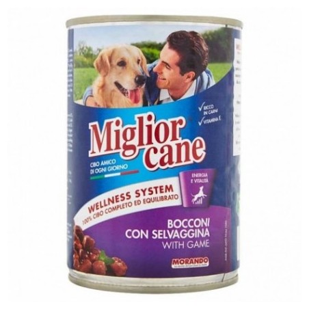 MIGLIOR CANE BOCCONCINI SELVAGGINA 405 GR