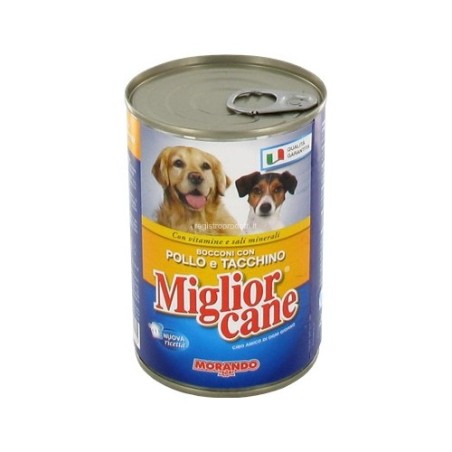 MIGLIOR CANE BOCCONI POLLO E TACCHINO 405 GR