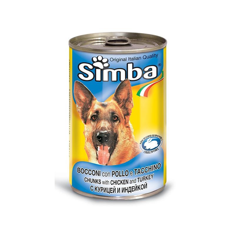 SIMBA BOCCONCINI 1230GR CANE POLLO E TACCHINO