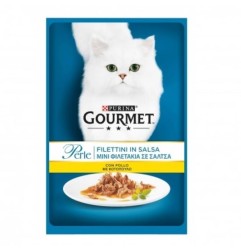 FILETTI GATTO GOURMET POLLO 85 GR