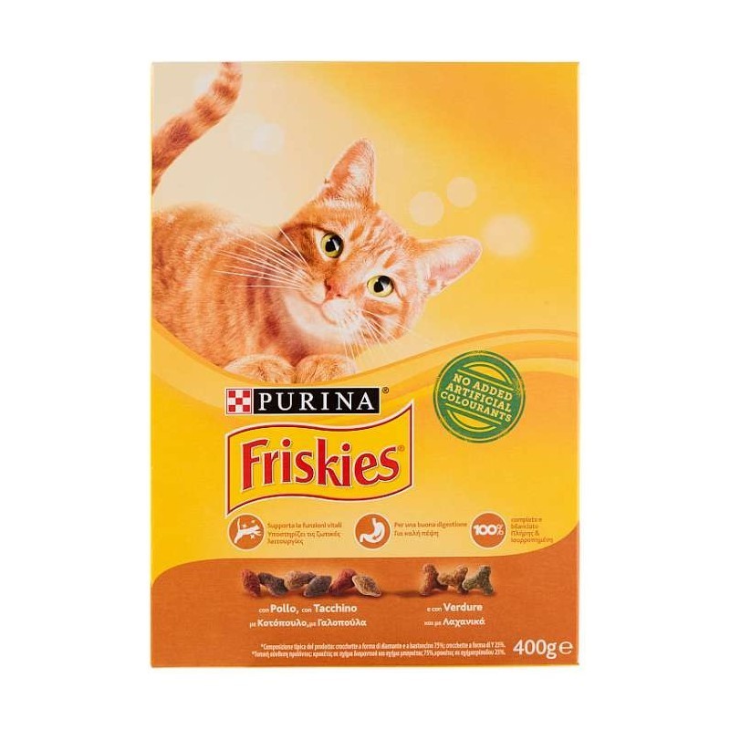 PURINA FRISKIES CROCCANTINI POLLO E TACCHINO 400GR