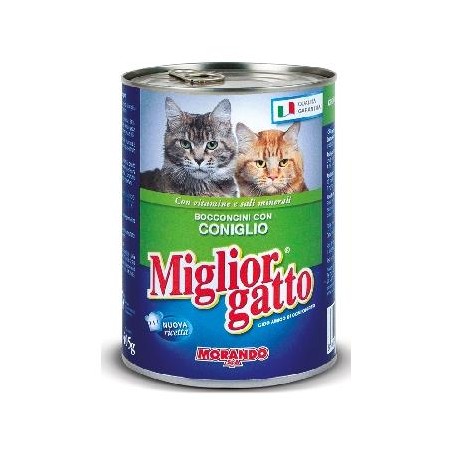 MIGLIOR GATTO BOCC.GR 405 CONIGLIO