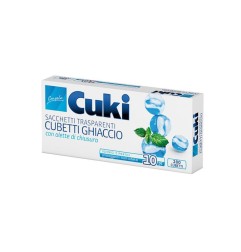 SACCHETTI CUKI CUBETTI GHIACCIO 10 PZ