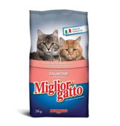 MIGLIOR GATTO CROCCH. SALMONE 2 KG.