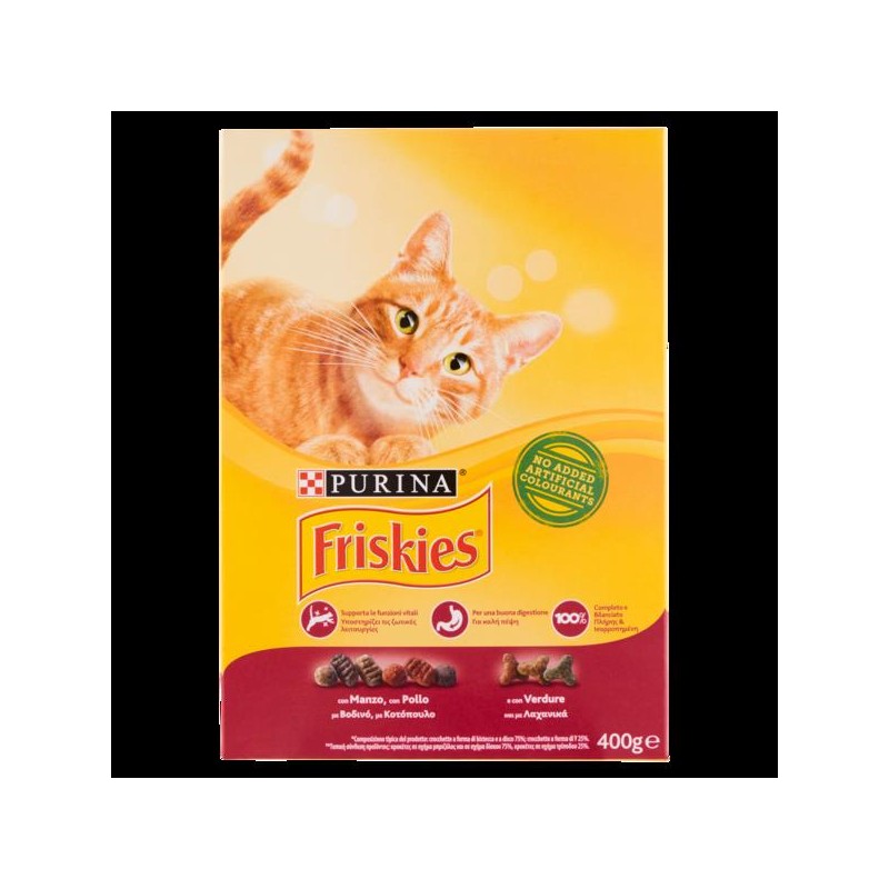 FRISKIES CROCCHETTE MANZO/POLLO/VERDURE 400GR