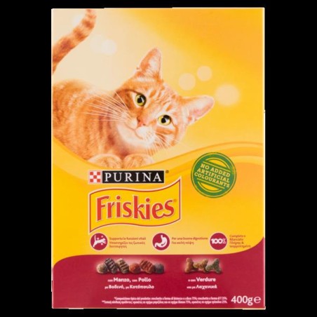 FRISKIES CROCCHETTE MANZO/POLLO/VERDURE 400GR