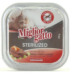 MIGLIOR GATTO STERIL.100g MAN-FEG/CAROTE