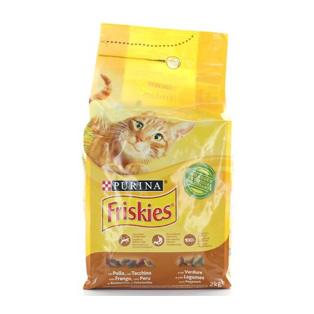 PURINA FRIESKIES GATTO ADULTO POLLO E TACCHINO 2KG