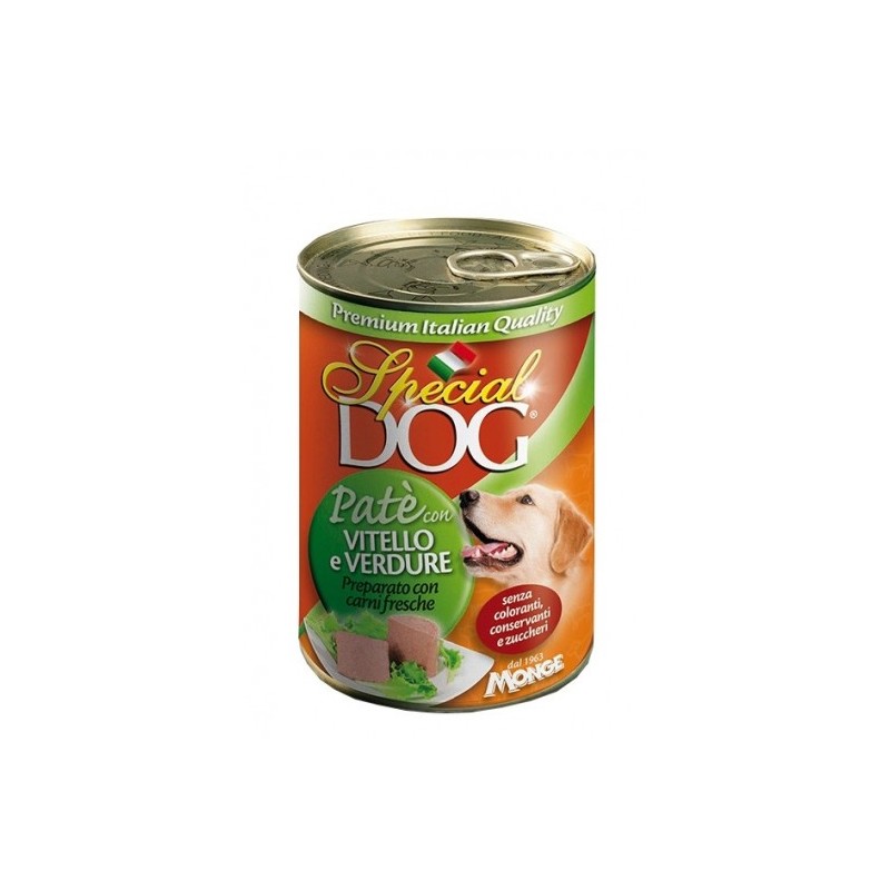 SPECIAL DOG PATÈ 400 GR VITELLO E VERDURE