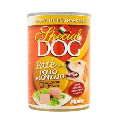 SPECIAL DOG PATE' POLLO E CONIGLIO 400 GR