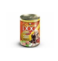 PATE' CANE SPECIAL DOG POLLO E RISO 400 GR