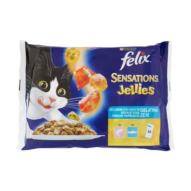 FELIX SENSATION BUST.JELLIES SALMONE/TROTA 85GR