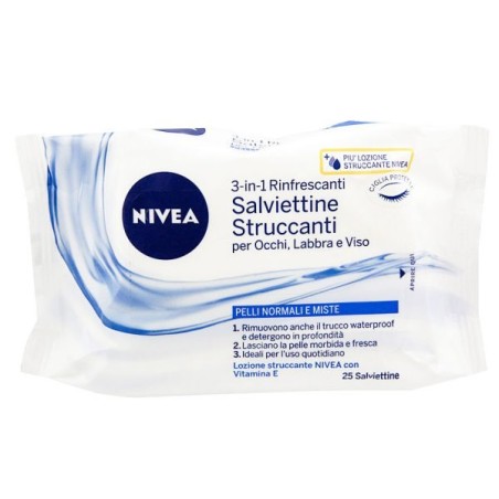 NIVEA SALV.STRUCC. PELLI NORMALI 25 PZ