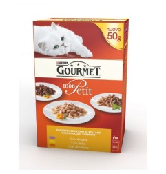 GOURMET MON PETIT 6 PZ 50 GR ANATR/POL/TAC