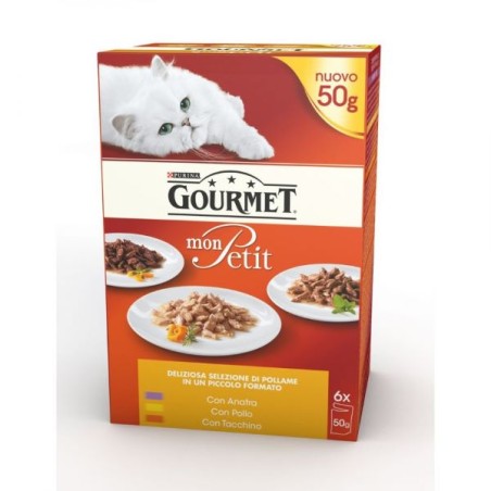 GOURMET MON PETIT 6 PZ 50 GR ANATR/POL/TAC