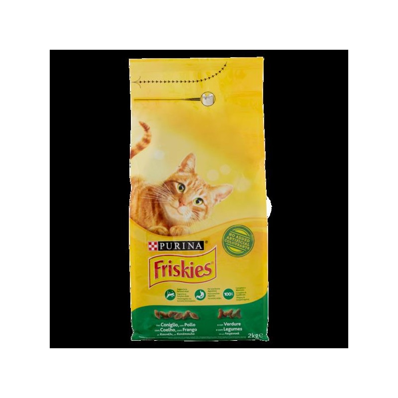 PURINA FRIESKIES CROCC.  CONIGLIO/POL/VERD. 2 KG