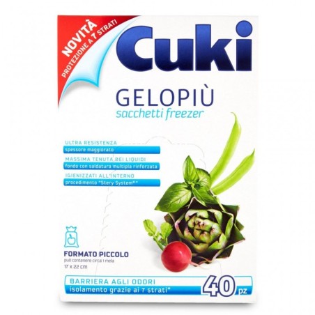 SACCHETTI GELO CUKI PICCOLI 40 PZ