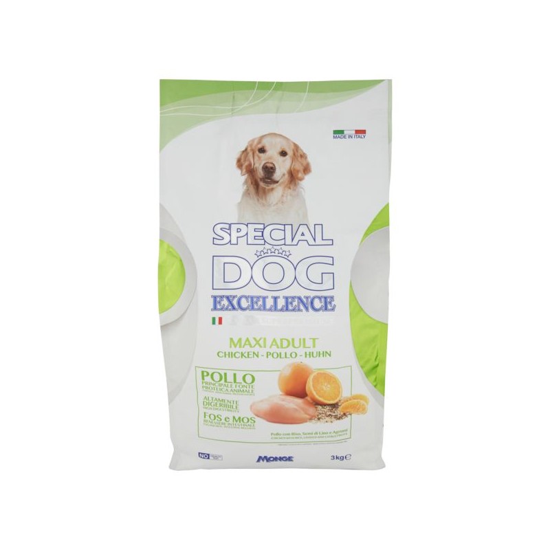 CROCCHETTE CANE SPECIAL DOG EXCELLANCE MAXY 3 KG