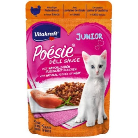 POESIE DELISAUCE+TACCHINO JUNIOR 85GR