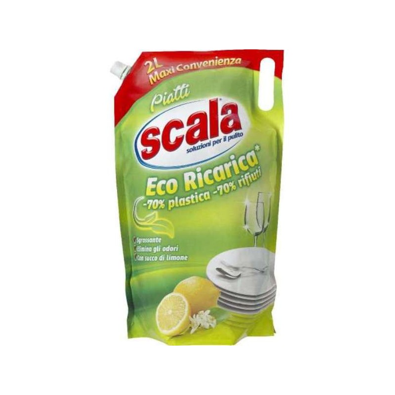 SCALA PIATTI ECORICARICA LIMONE 2LT