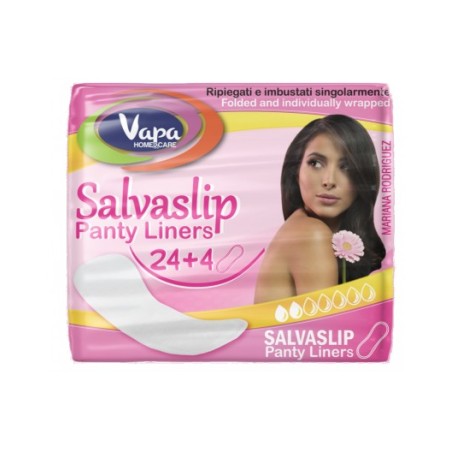 VAPA SALVASLIP RIPIEGATI  24+4 PZ