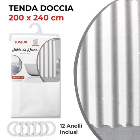TENDA PER DOCCIA SUNLUX CM.200X240