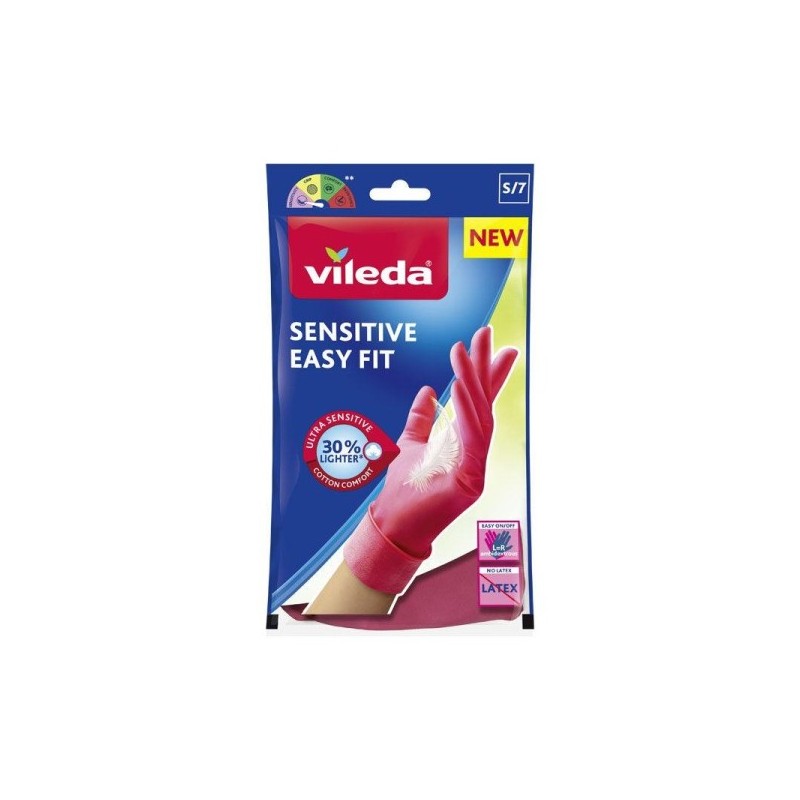 VILEDA GUANTI EASY FIT NITRILE S