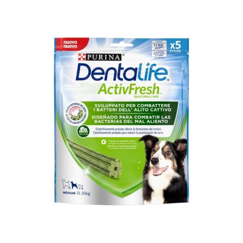 DENTALIFE SNACK CANE ACT.FRESH M