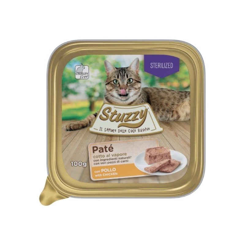 STUZZY CAT PATE TACCHINO 100GR