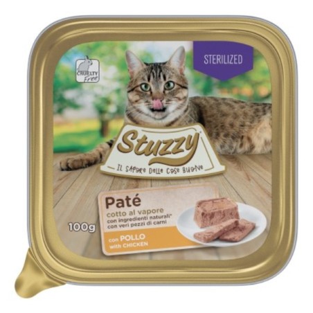 STUZZY CAT PATE TACCHINO 100GR