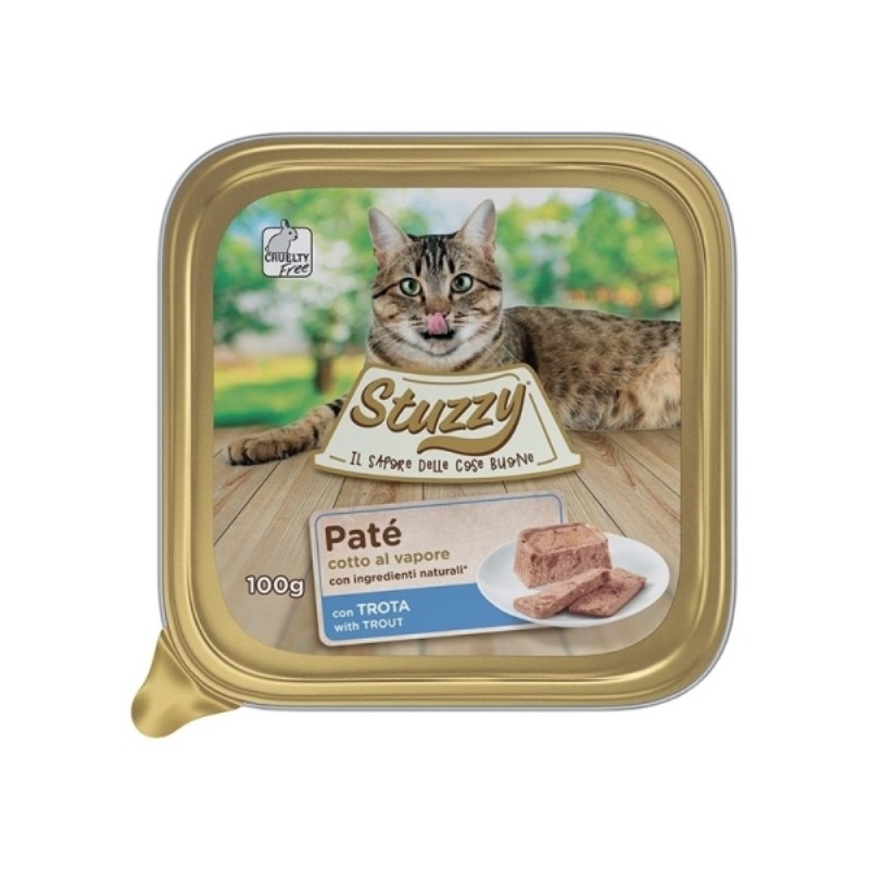 STUZZY CAT PATE TROTA 100GR