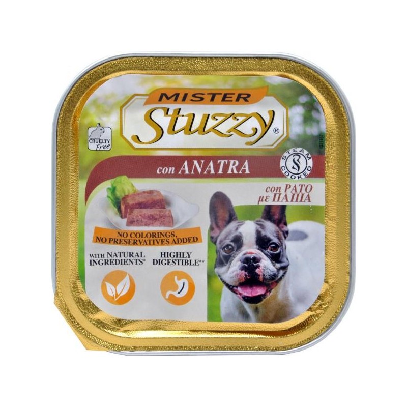 STUZZY DOG PATE ANATRA 150GR