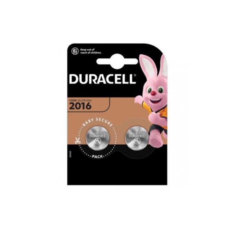 DURACELL 2016 BLISTER DA 2 PZ