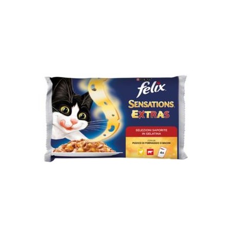 FELIX SENSATIONS BUST. 85 GR MANZO&POLLO