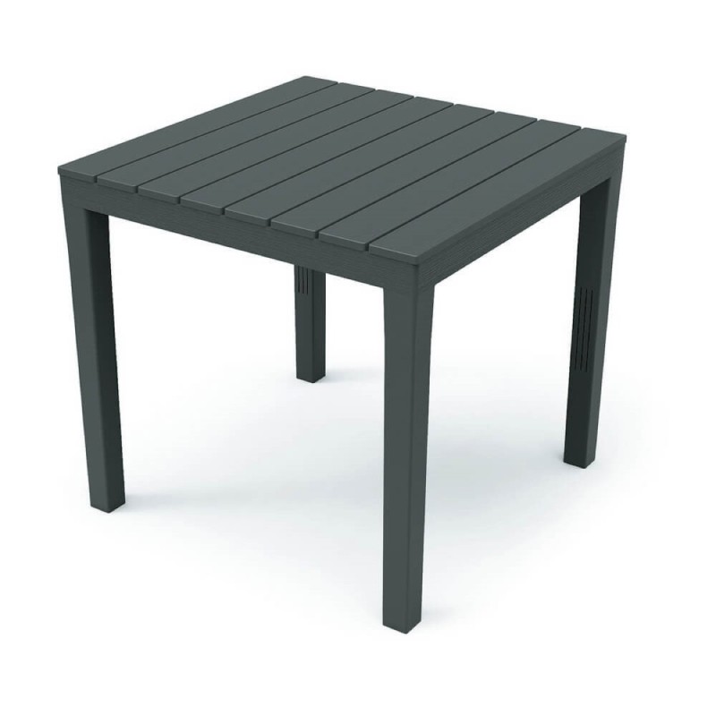 BALI TAVOLO ANTRACITE 78 X 78 CM