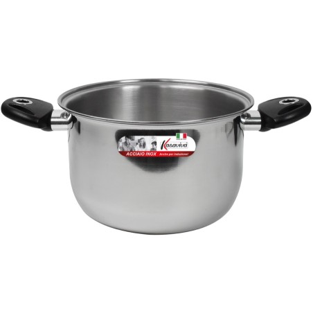 PENTOLA ACCIAIO INDUZIONE CM 22