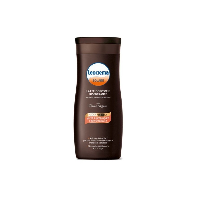 LEOCREMA LATTE DOPOSOLE 200ML RIGENERANTE ARGAN