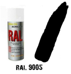 SPRAY NERO LUCIDO RAL 9005