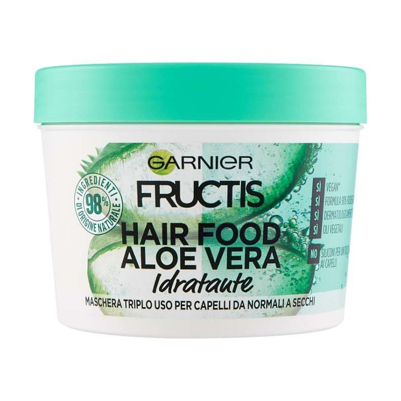 GARNIER FRUCTIS HAIR FOOD MASCHERA CAP. ALOE 390ML