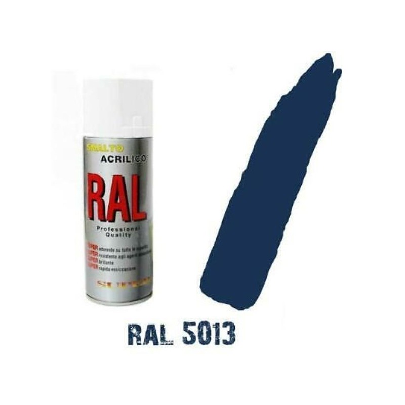 SPRAY BLU RAL 5013