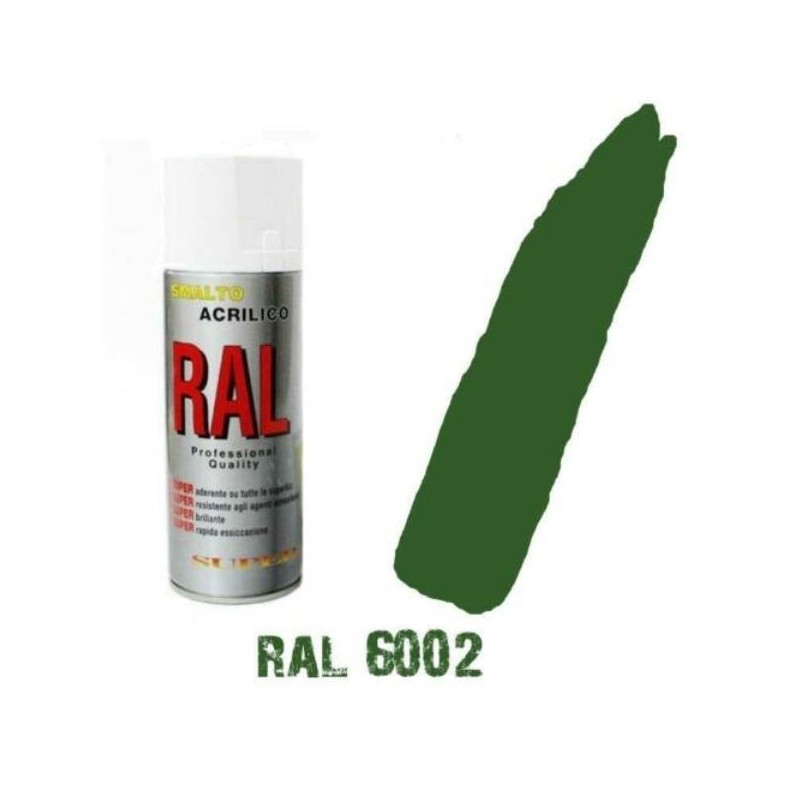 SPRAY VERDE FOGLIA RAL 6002
