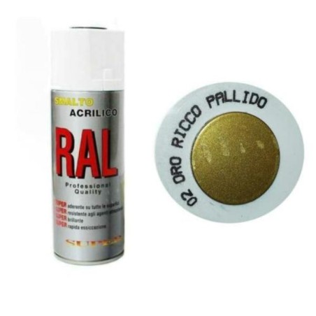 SPRAY ORO RICCO PALLIDO