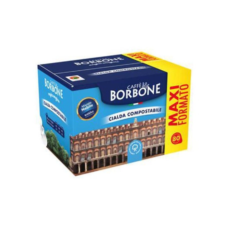 BORBONE CAFFE' CIALDE 80PZ MISCELA PALAZZO NOBILE