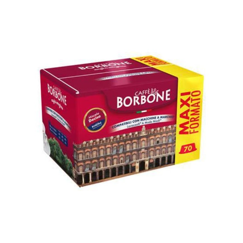 BORBONE CAFFE' AMODO MISCELA DECISA DON CARLO 70PZ